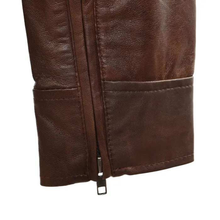 Nomad Leather Jacket - Brown