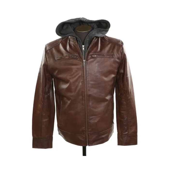 Nomad Leather Jacket - Brown