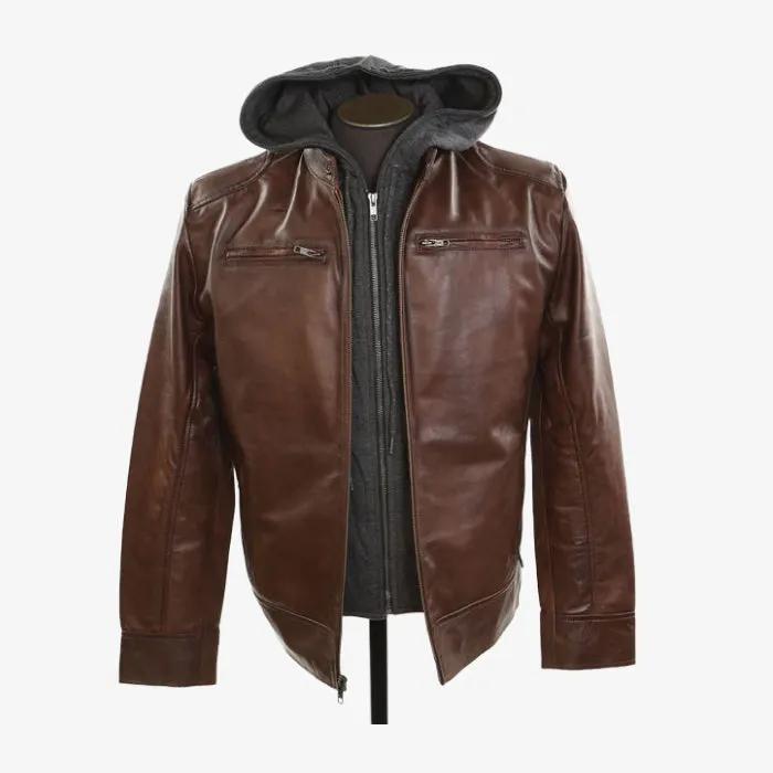 Nomad Leather Jacket - Brown