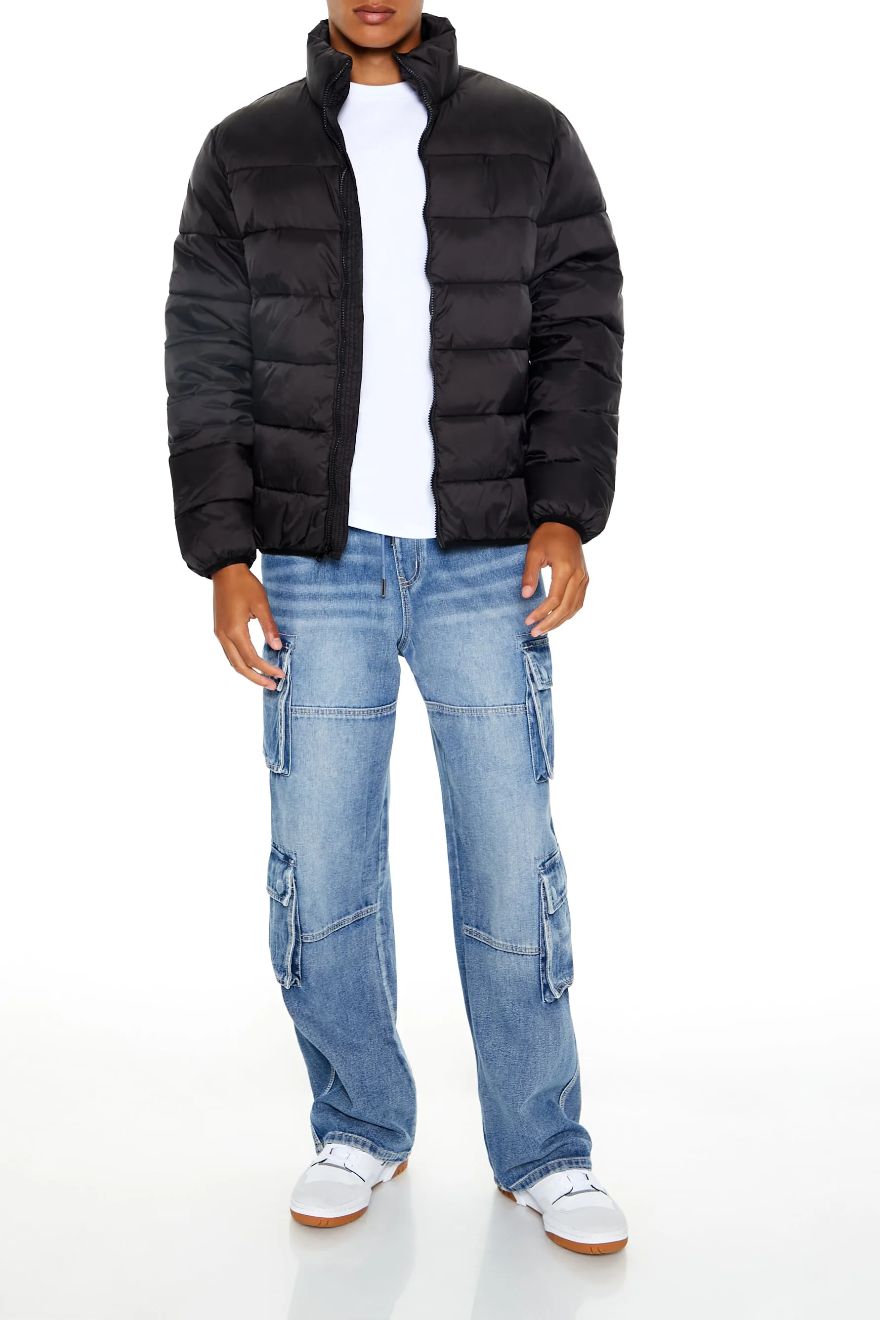 Packable Zip-Up Puffer Jacket