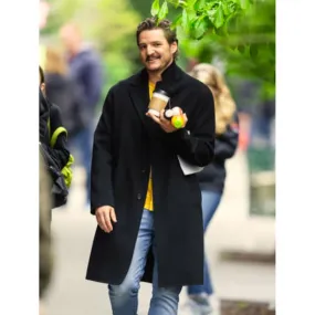 Pedro Pascal Materialists Black Trench Coat