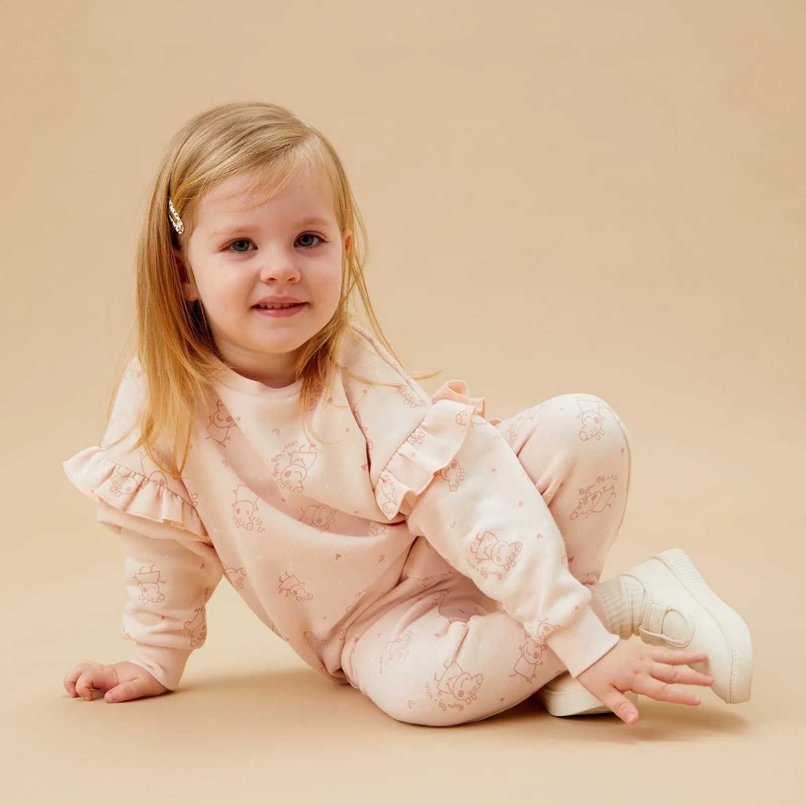 Peppa Pig Frilled Sweatshirt & Joggers Outfit