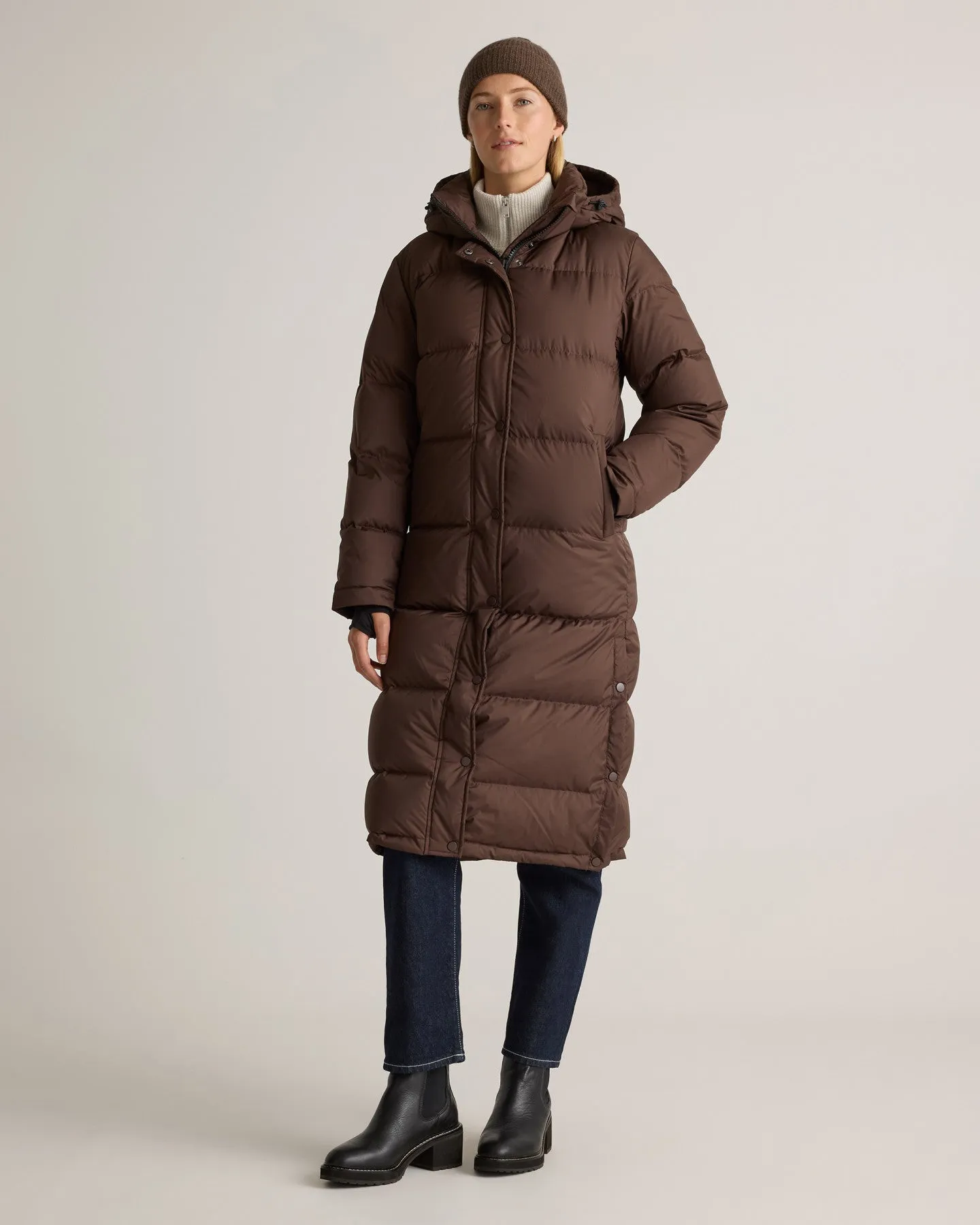 Responsible Down Long Puffer Jacket