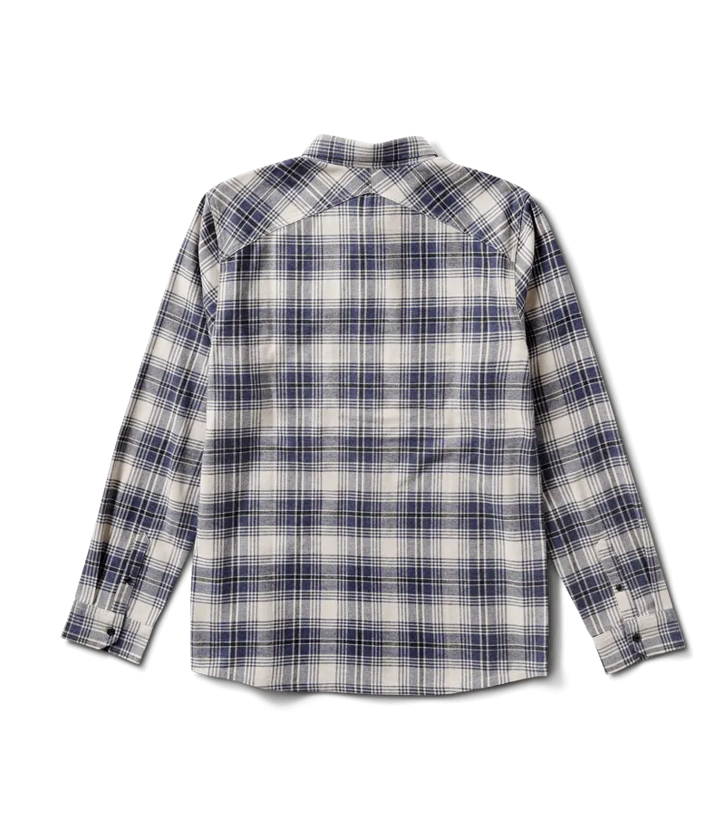 Roark Kemp Long Sleeve Flannel - Navy