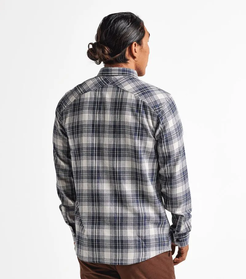 Roark Kemp Long Sleeve Flannel - Navy