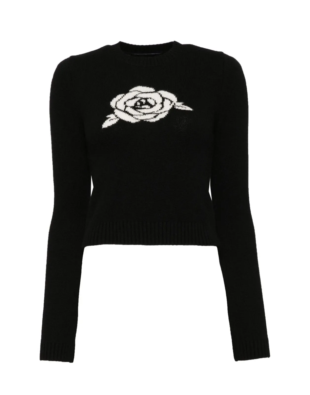 Rosette Wool Cashmere Sweater