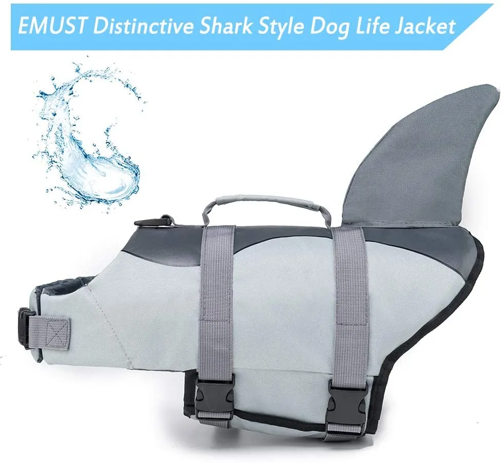 Shark & Mermaid Dog Life Jacket