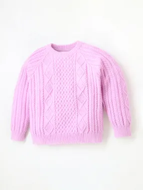 Soft Gender-Neutral Lavender Sweater