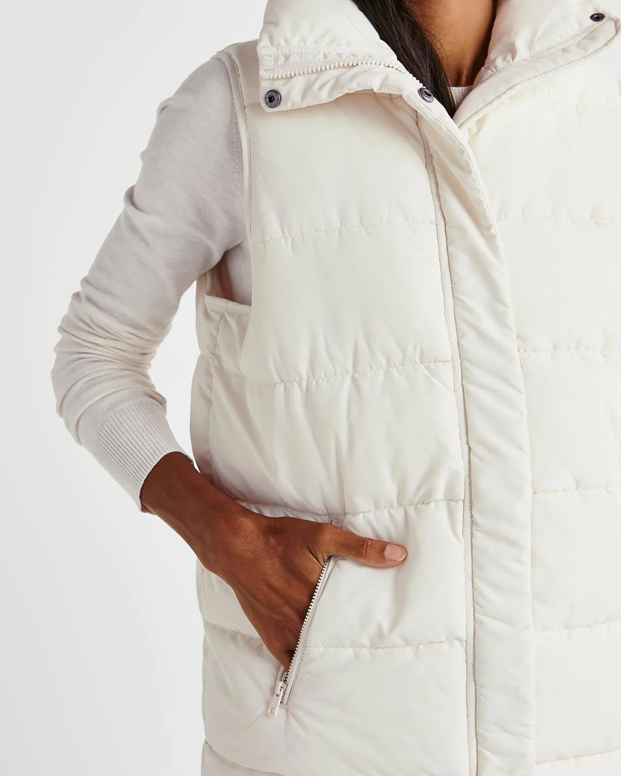 Splendid x Cella Jane Puffer Vest