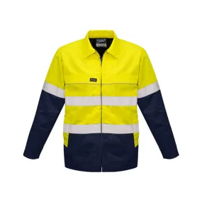 Syzmik  Workwear | Men's Hi Vis Cotton Drill Jacket | ZJ590