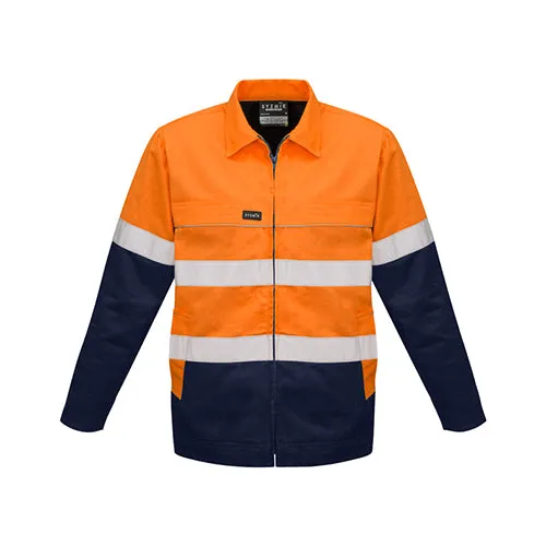 Syzmik  Workwear | Men's Hi Vis Cotton Drill Jacket | ZJ590