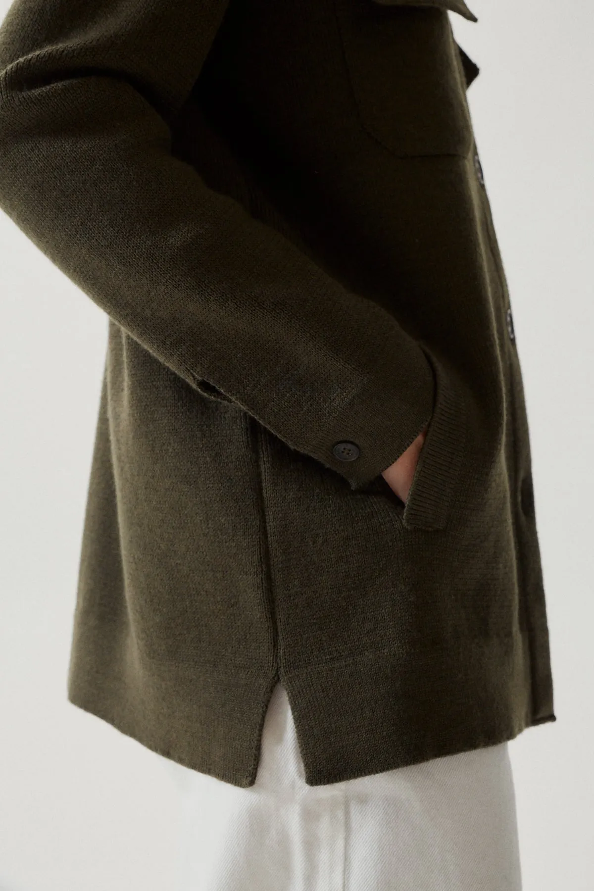 The Merino Wool Long Jacket