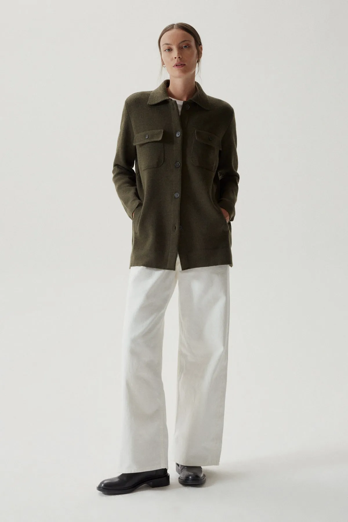 The Merino Wool Long Jacket