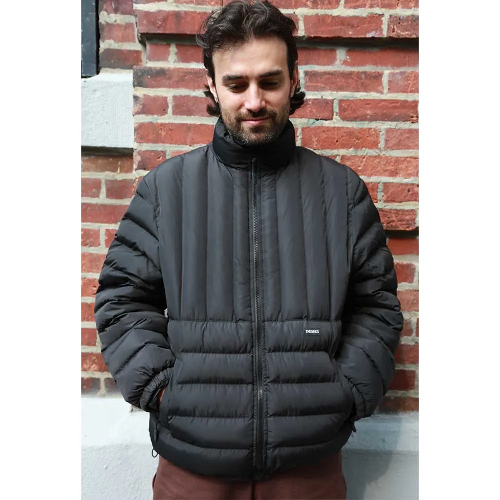 Theories LUDLOW LIGHTWEIGHT PUFFER Jacket Black