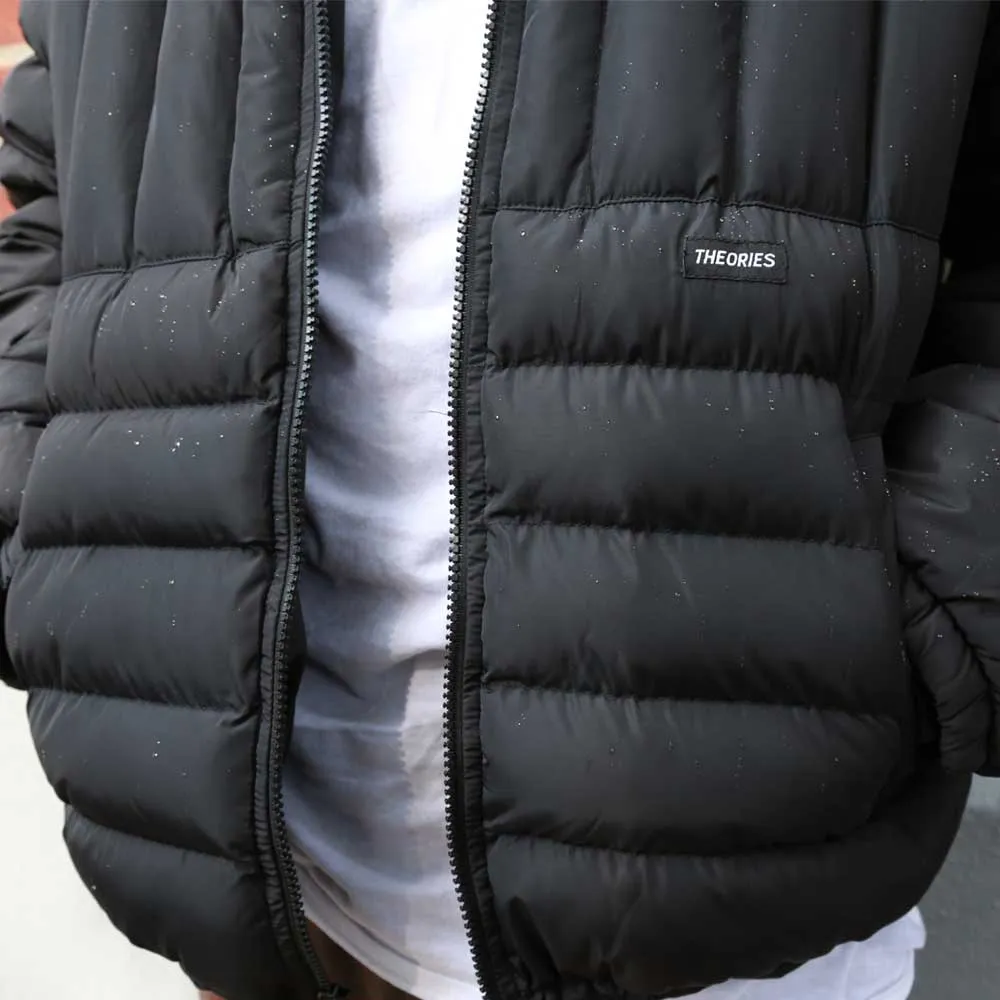 Theories LUDLOW LIGHTWEIGHT PUFFER Jacket Black