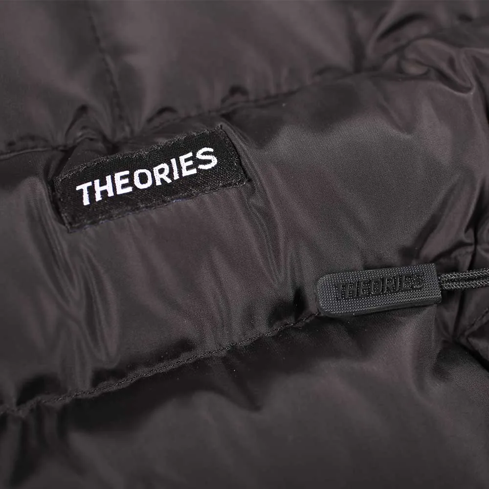 Theories LUDLOW LIGHTWEIGHT PUFFER Jacket Black