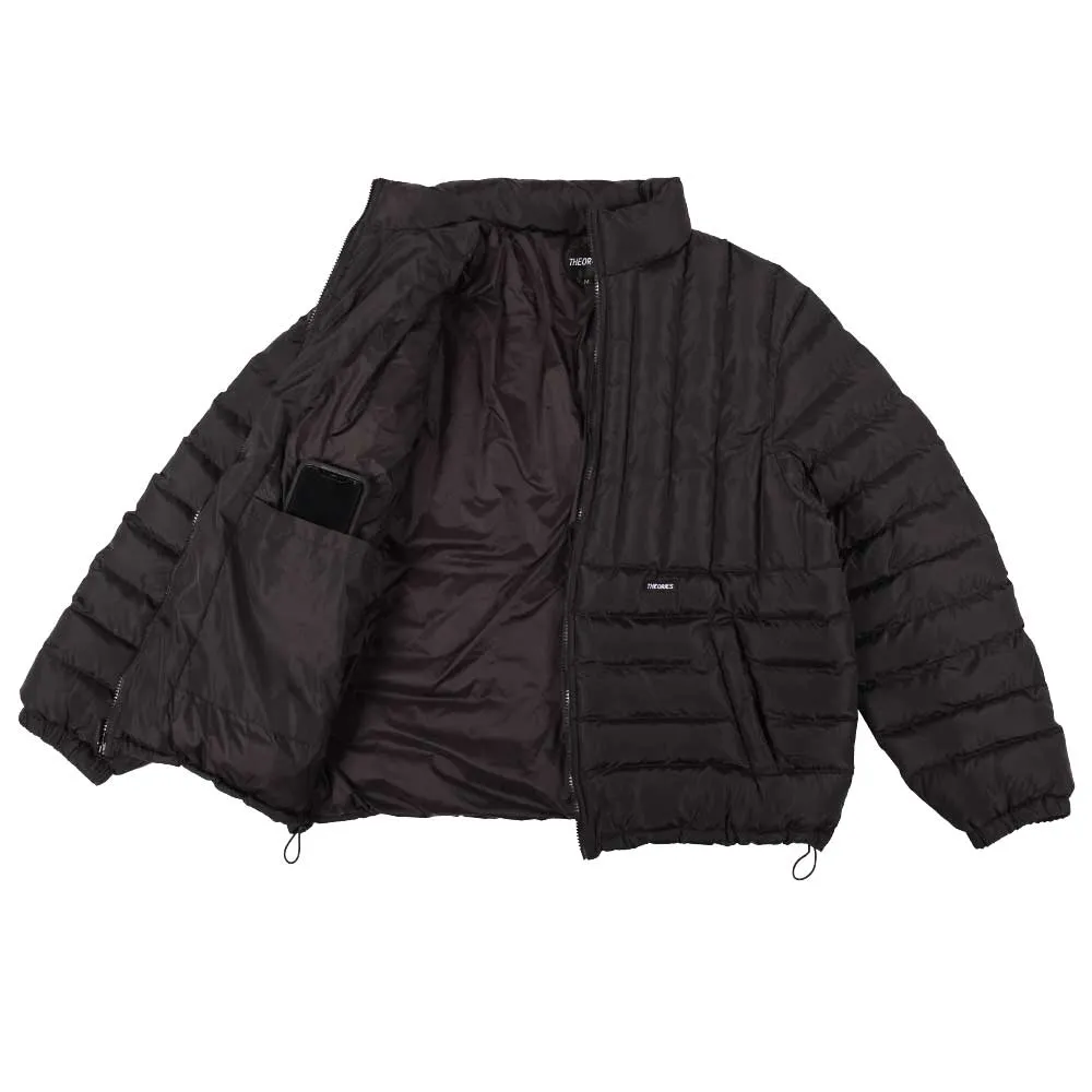 Theories LUDLOW LIGHTWEIGHT PUFFER Jacket Black