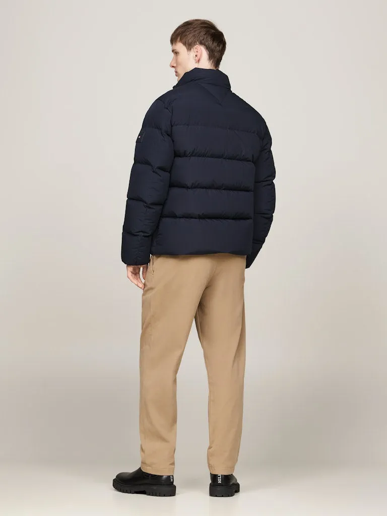 Tommy Hilfiger High Neck Down Puffer Jacket - Navy