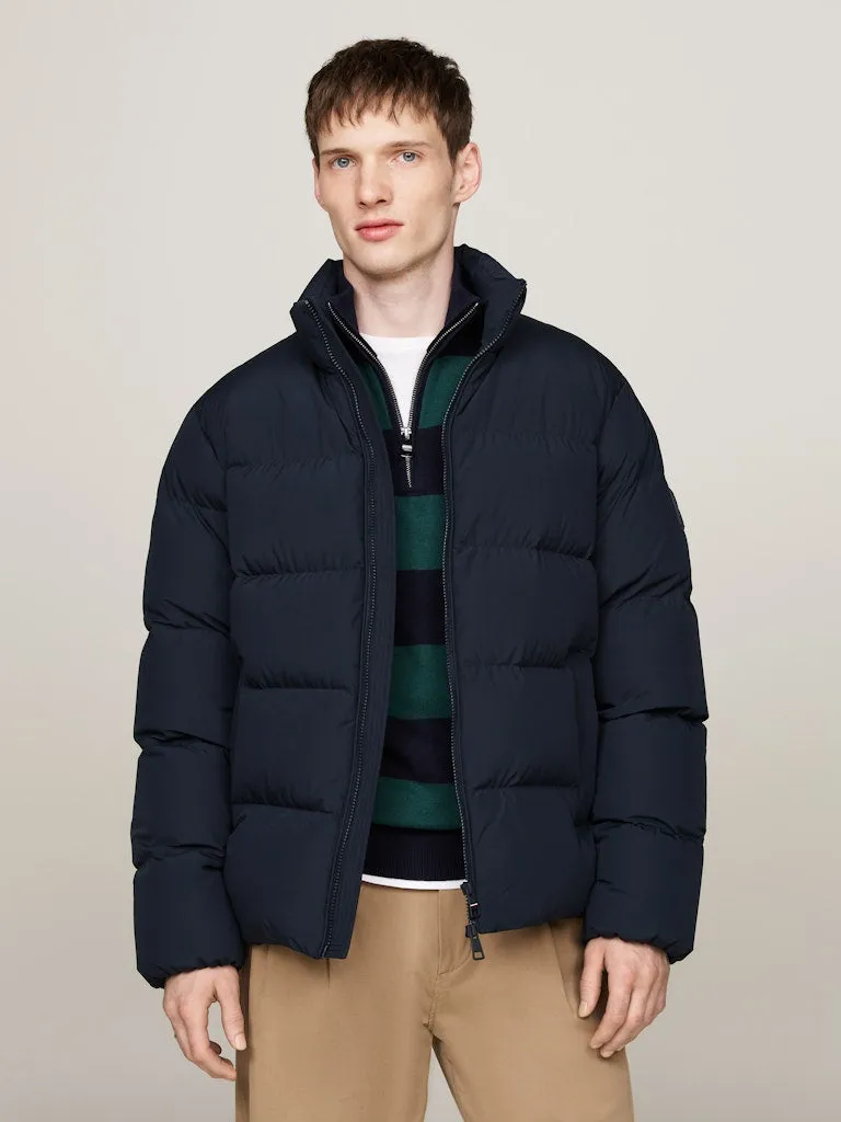 Tommy Hilfiger High Neck Down Puffer Jacket - Navy