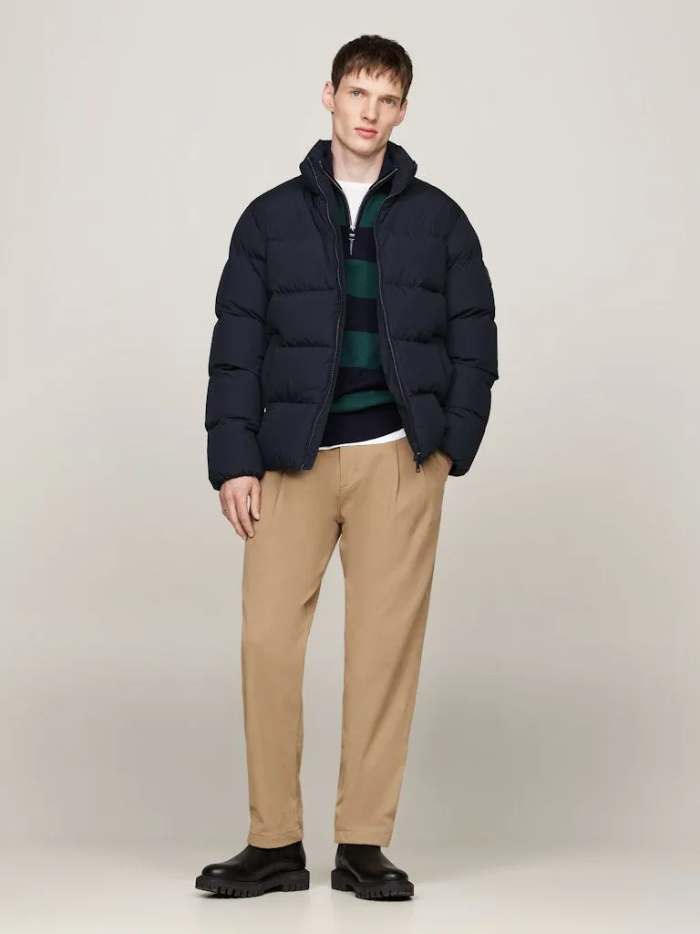 Tommy Hilfiger High Neck Down Puffer Jacket - Navy