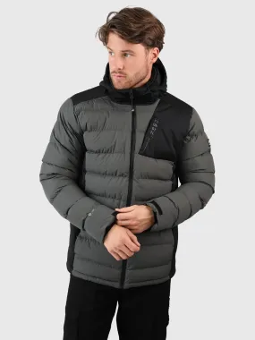 Twyn Men Puffer Jacket | Mud Green