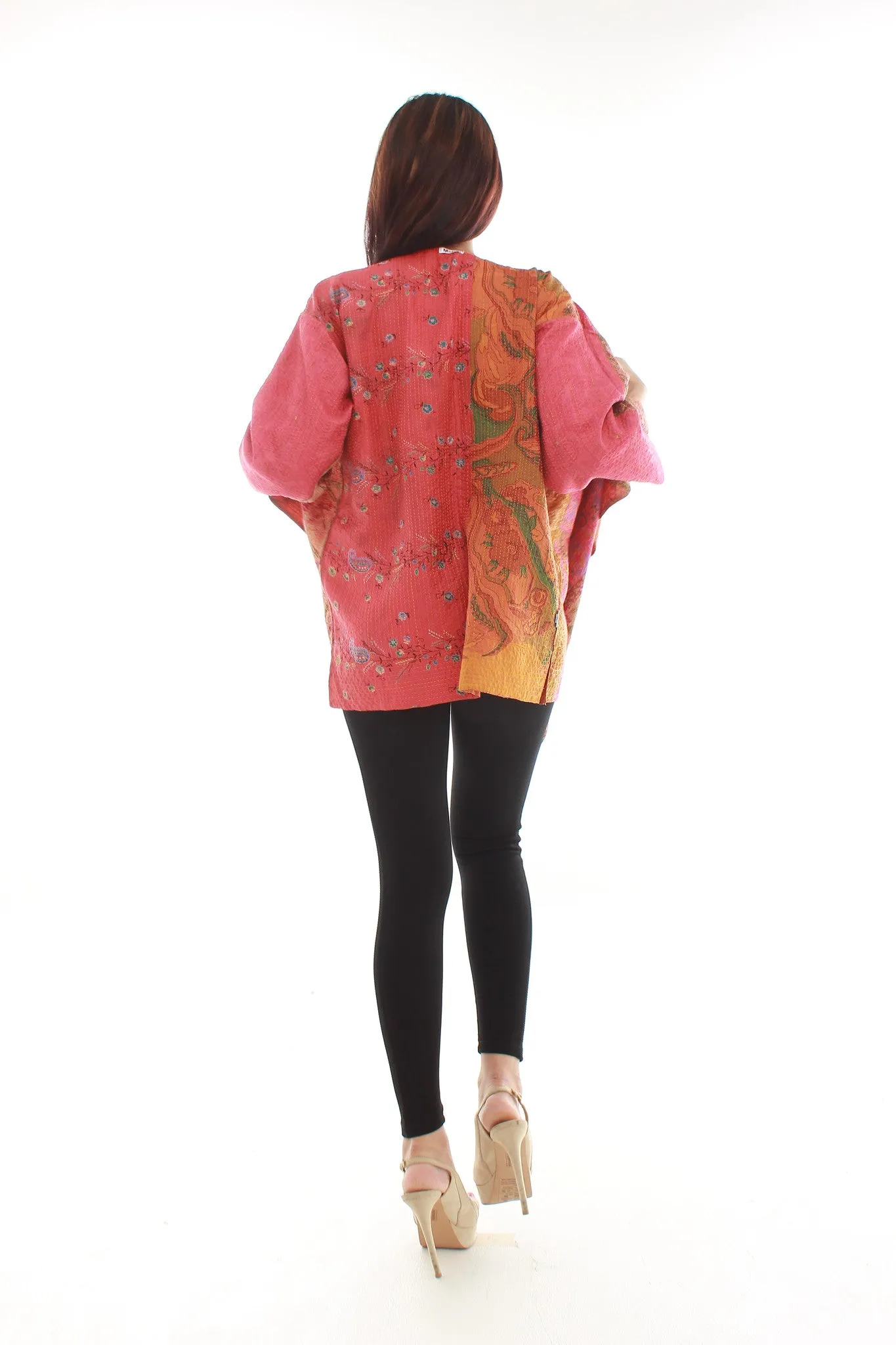 Windfall Jacket (Pink and Mustard)