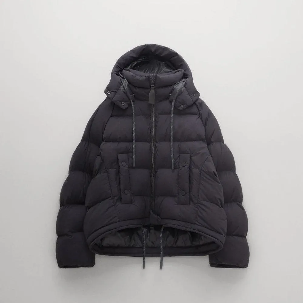 Women's Black Puffer Jacket