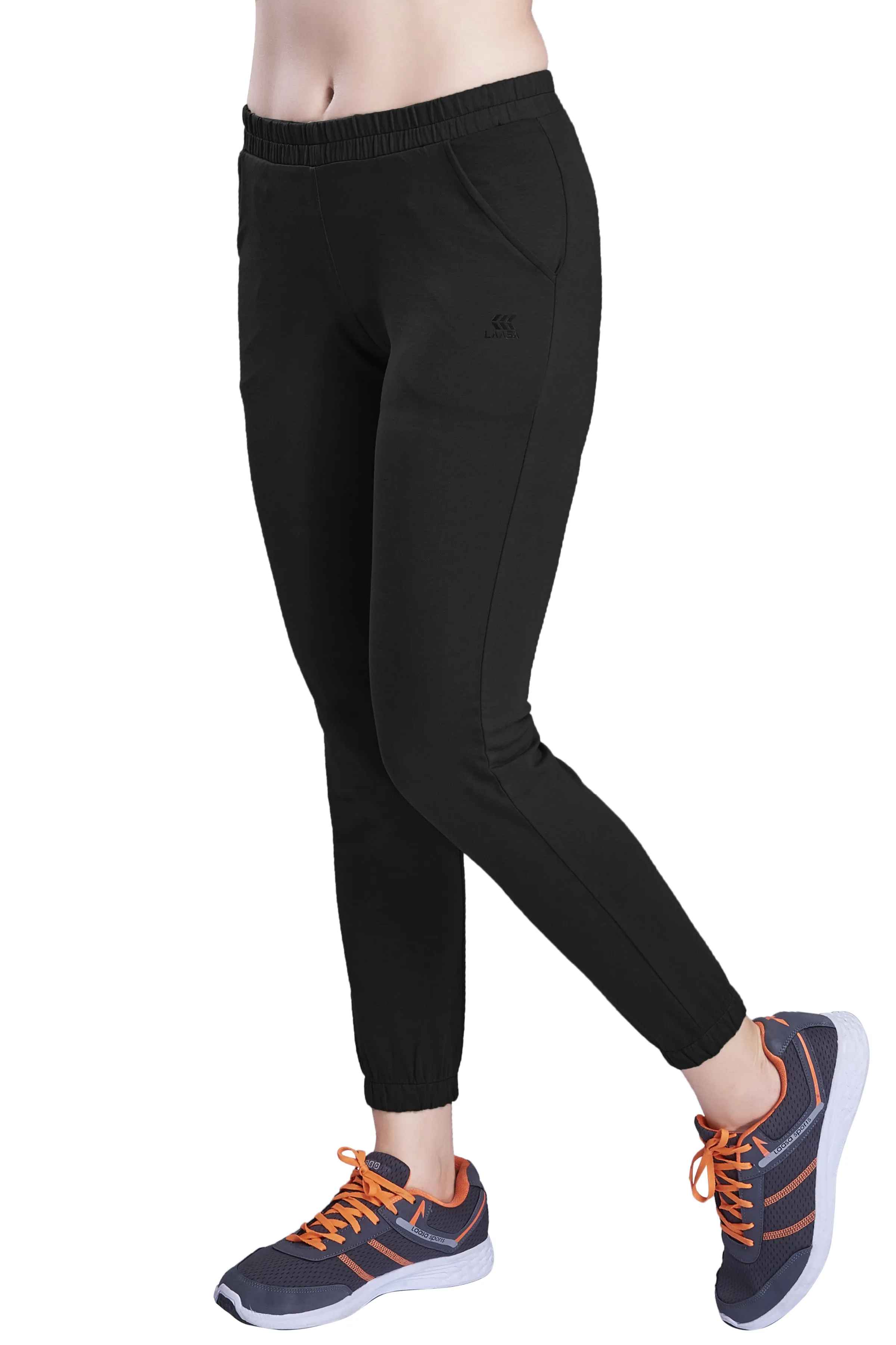 WOMEN'S TAPERED FIT ACTIVEWEAR COTTON JOGGERS