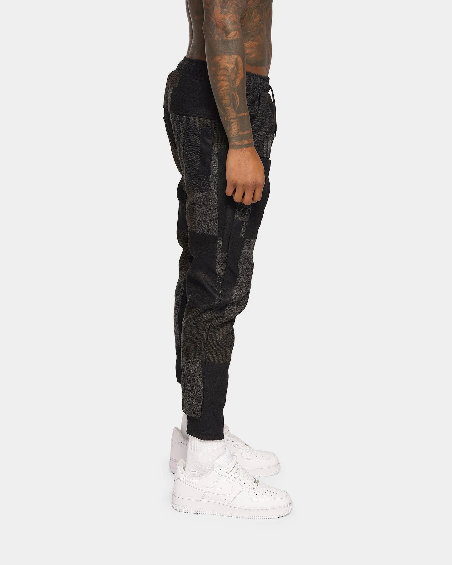 XXIII Lixa Patchwork Joggers Black/Brown